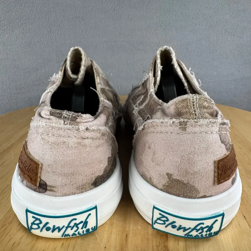 Blowfish Malibu Marley Canvas Sneaker Slip On Comfort Shoes Women’s Size 6 US